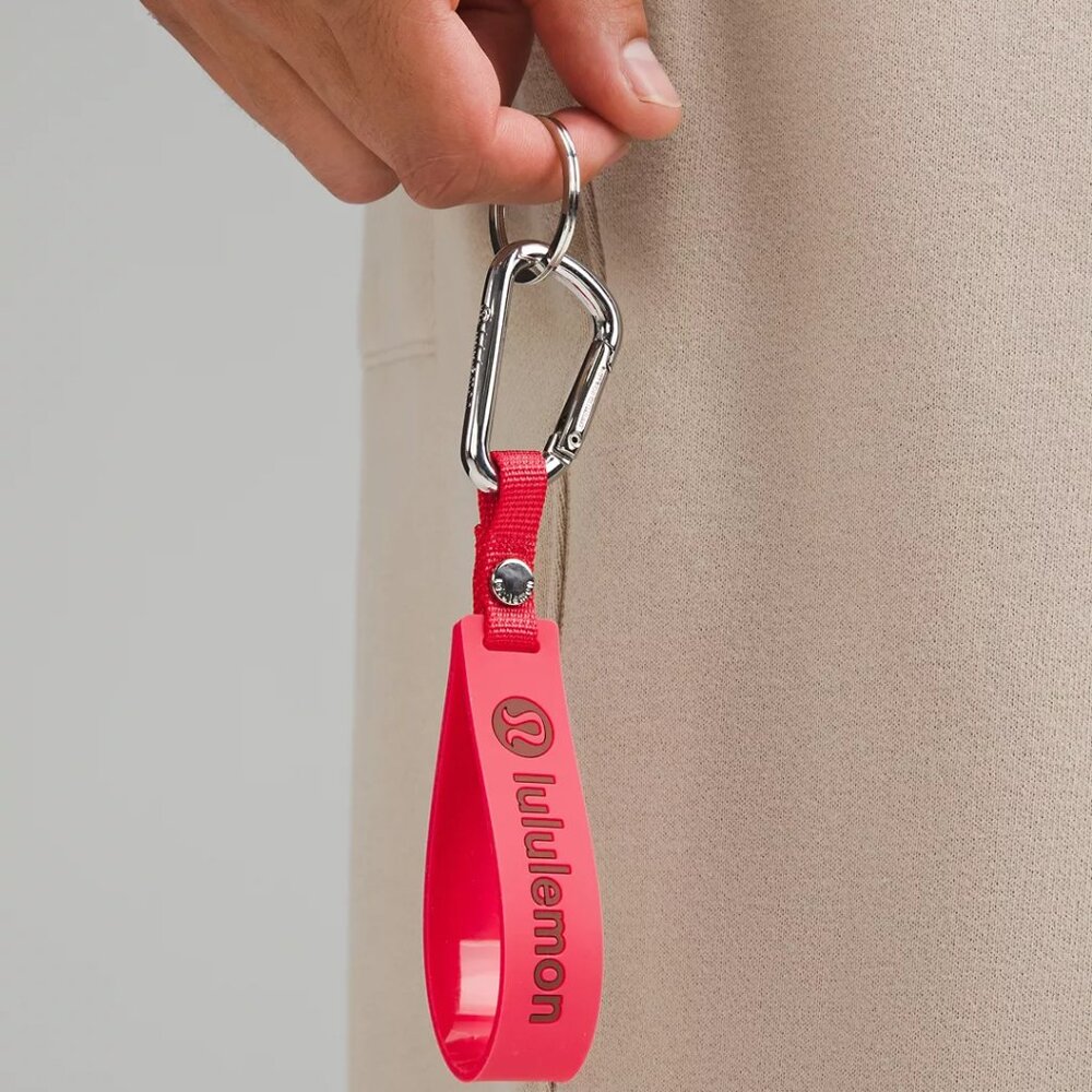 Lululemon Silicone Keychain - Picture 2 of 4